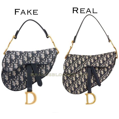 christian dior saddle bag real vs fake|knockoff dior buckle bag.